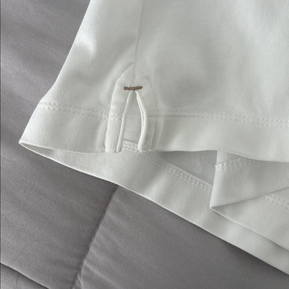 Banana Republic White Luxury Touch